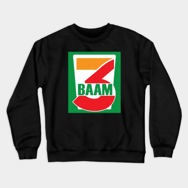 3 Beers and a Mic Corner Store Crewneck Sweatshirt by Awesome AG Designs